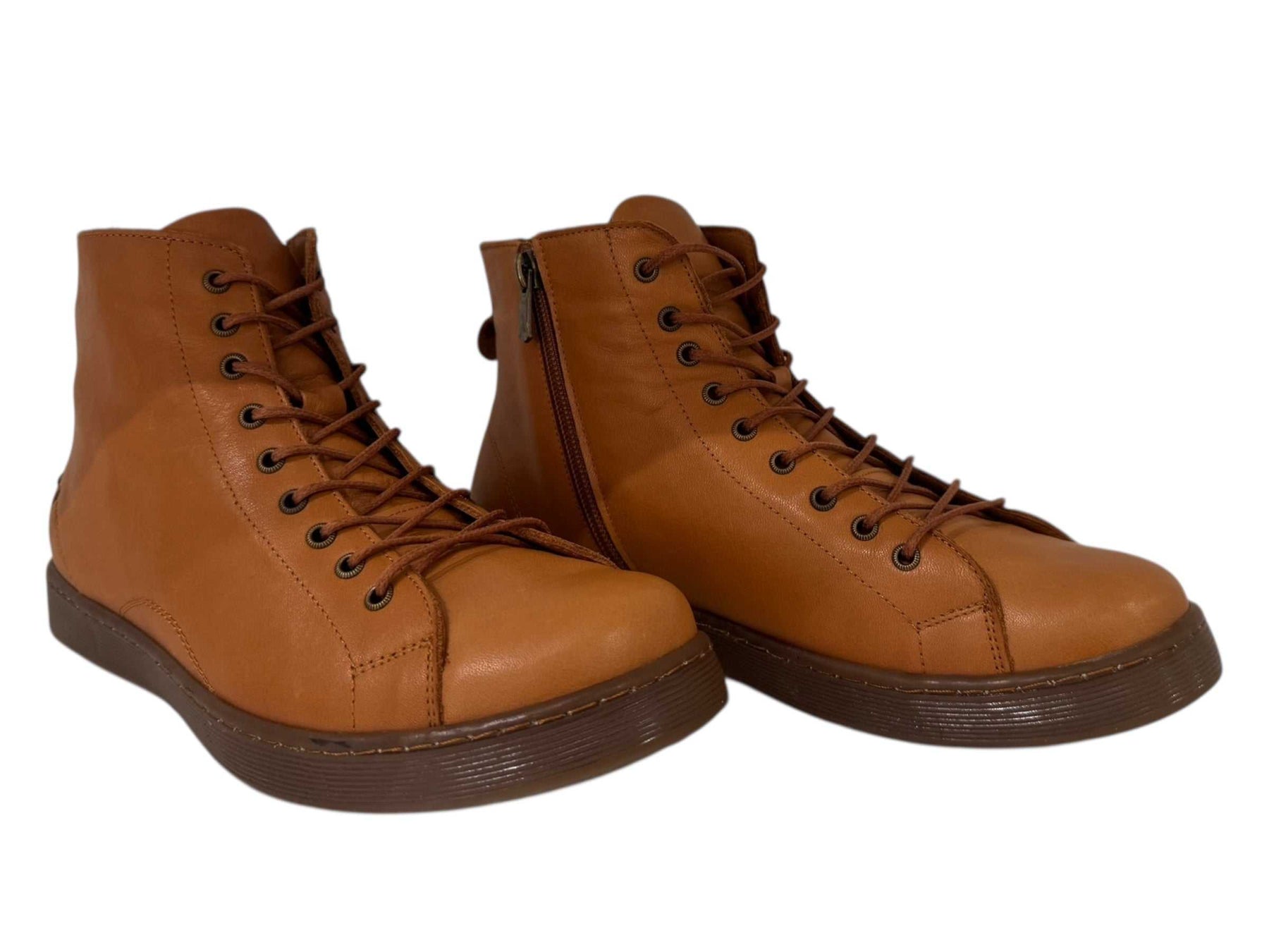 Step Up Your Style with Keila Leather High-Top Sneakers - J-bloomshoes