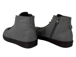 Elevate Your Style with Keila Women's Leather High-Top Sneakers - J-bloomshoes