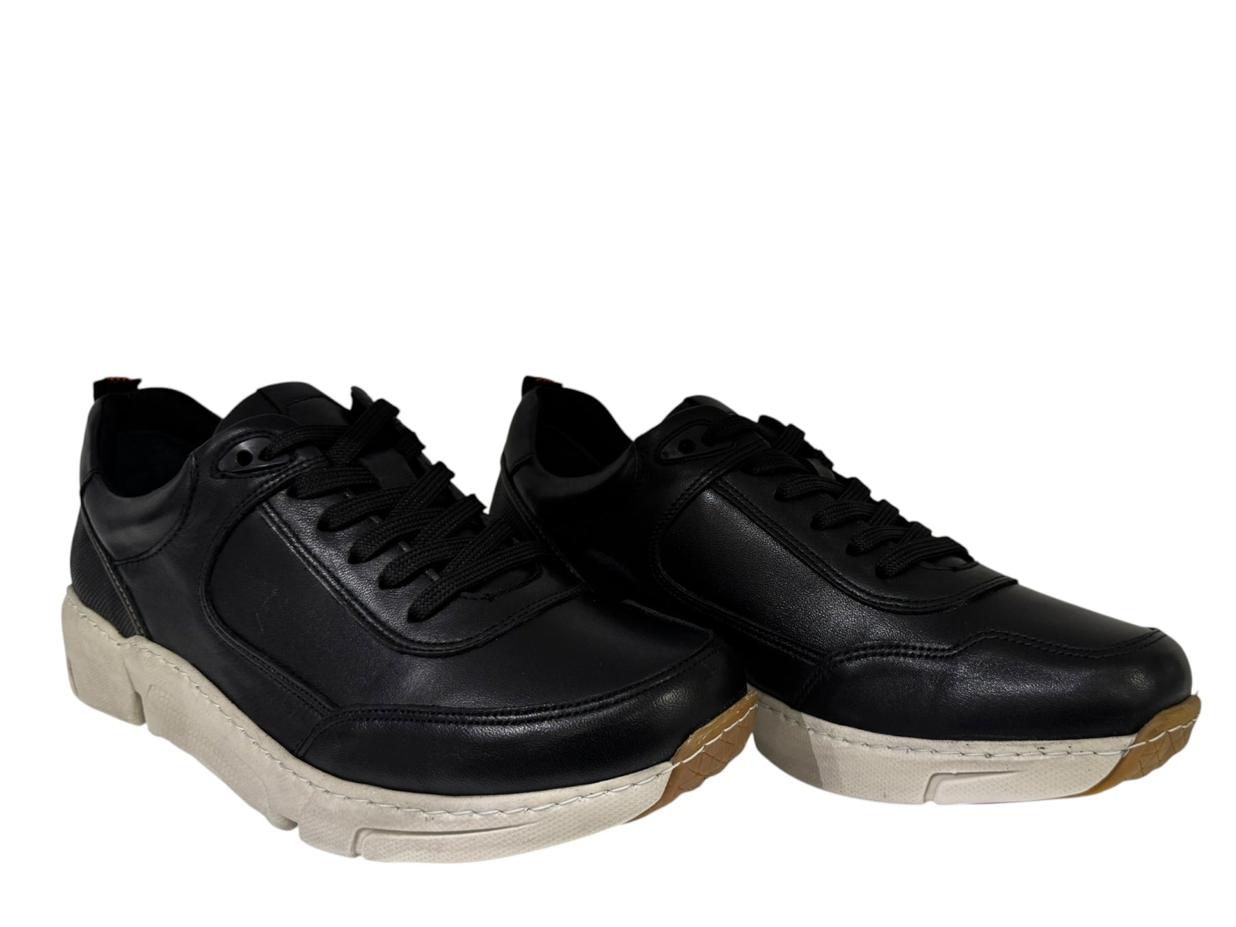 ME-301004 Men’s Leather Slip-On Sneakers with Memory Foam - J-bloomshoes