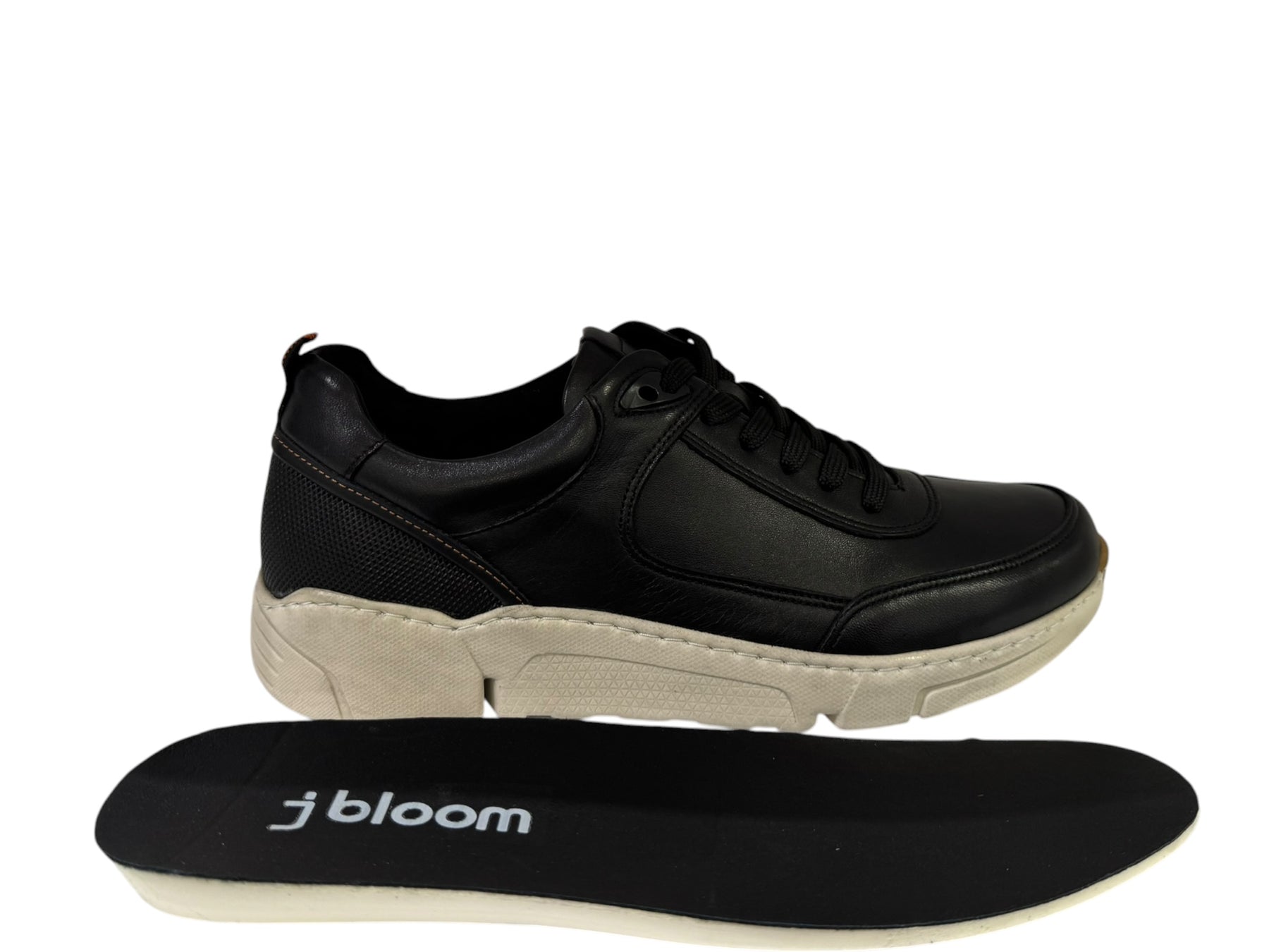 ME-301004 Men’s Leather Slip-On Sneakers with Memory Foam - J-bloomshoes