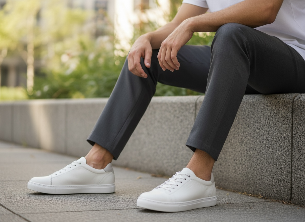 Stylish and Comfortable Men's Casual Leather Shoes for Summer Adventures - J-bloomshoes