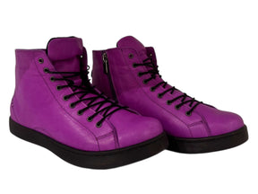 Elevate Your Style with Keila Women's Leather High-Top Sneakers - J-bloomshoes