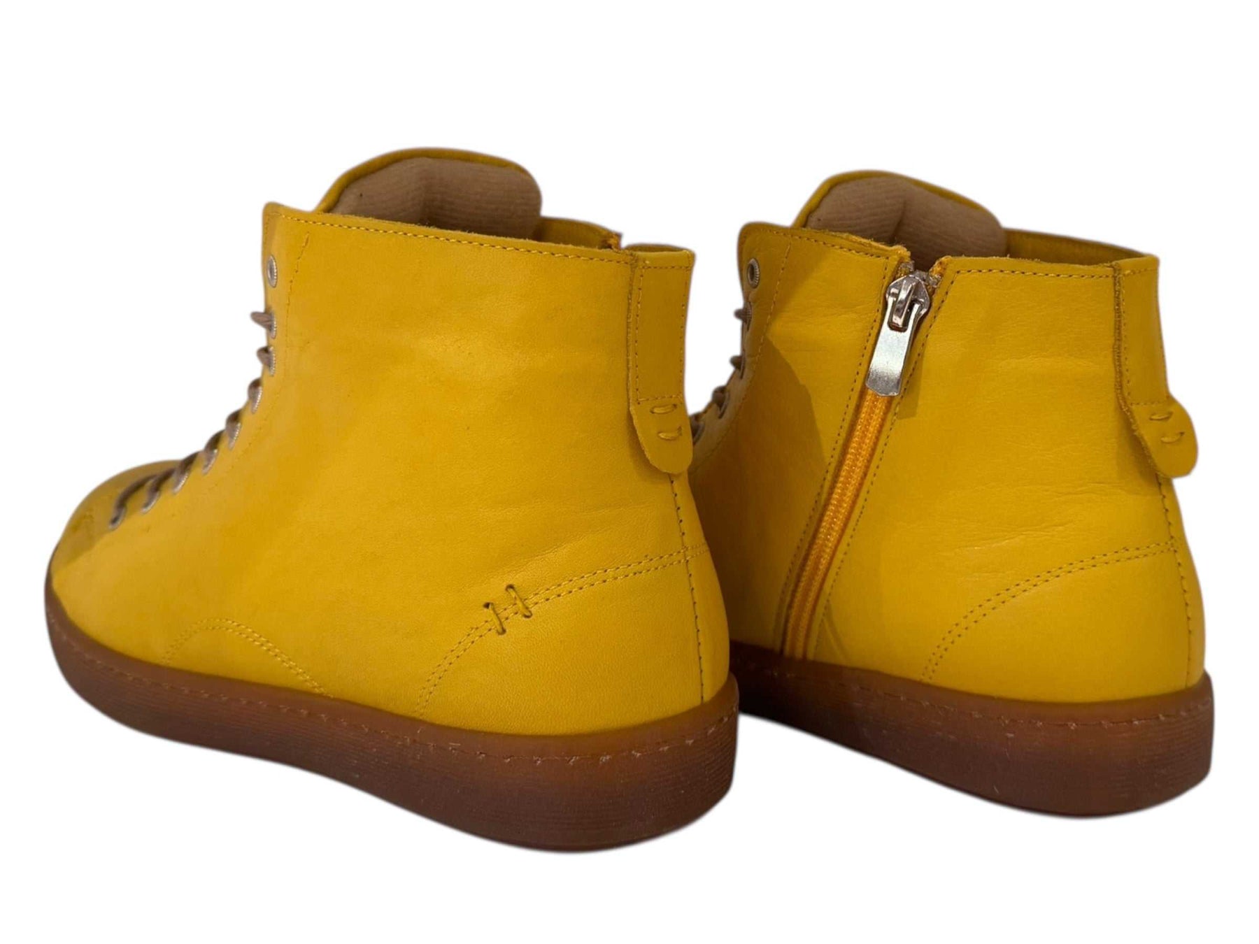 Step Up Your Style with Keila Leather High-Top Sneakers - J-bloomshoes