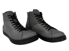 Elevate Your Style with Keila Women's Leather High-Top Sneakers - J-bloomshoes