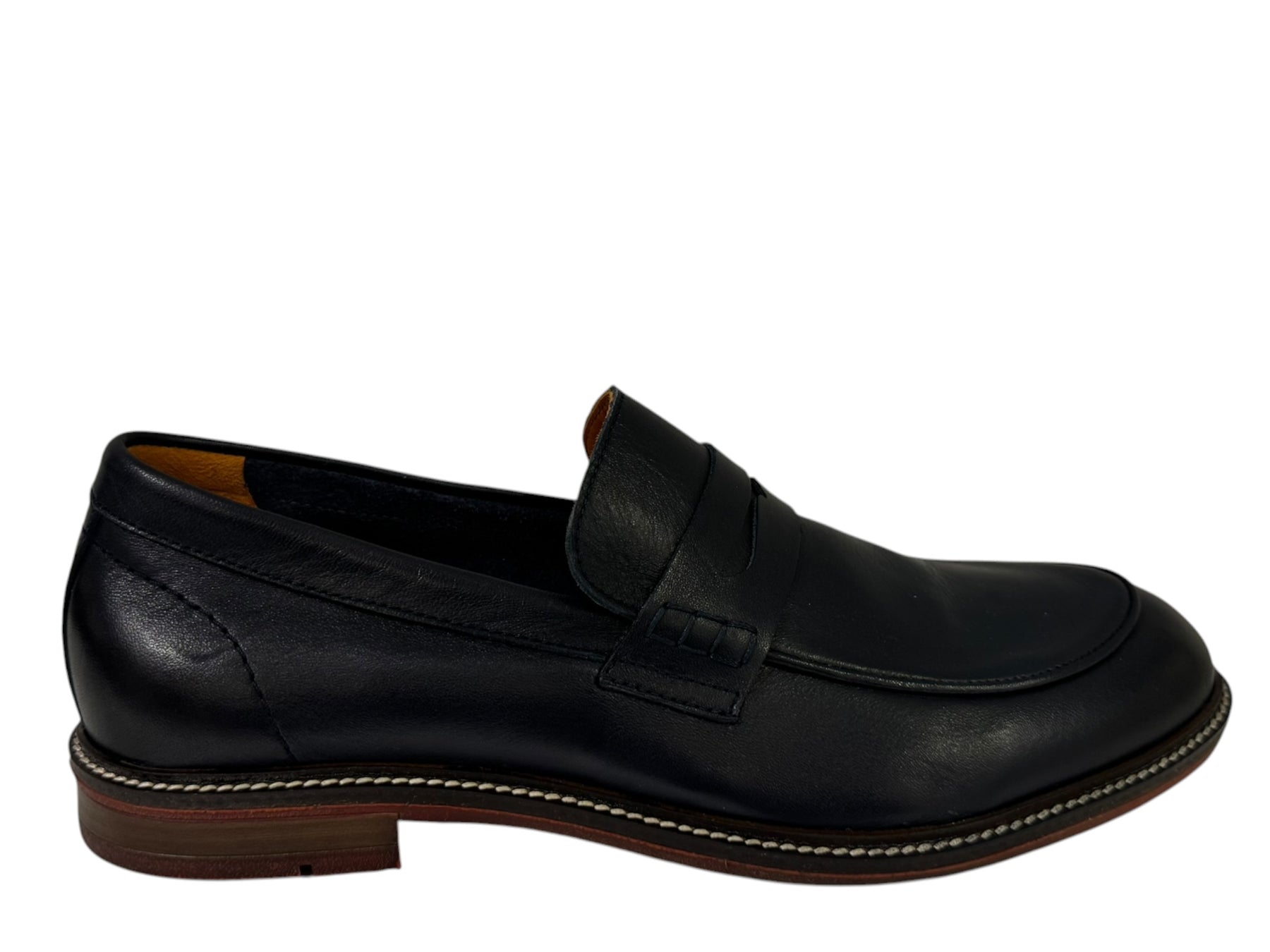 Men’s leather dress loafer-slip-on dress shoes MC-202001 - J-bloomshoes
