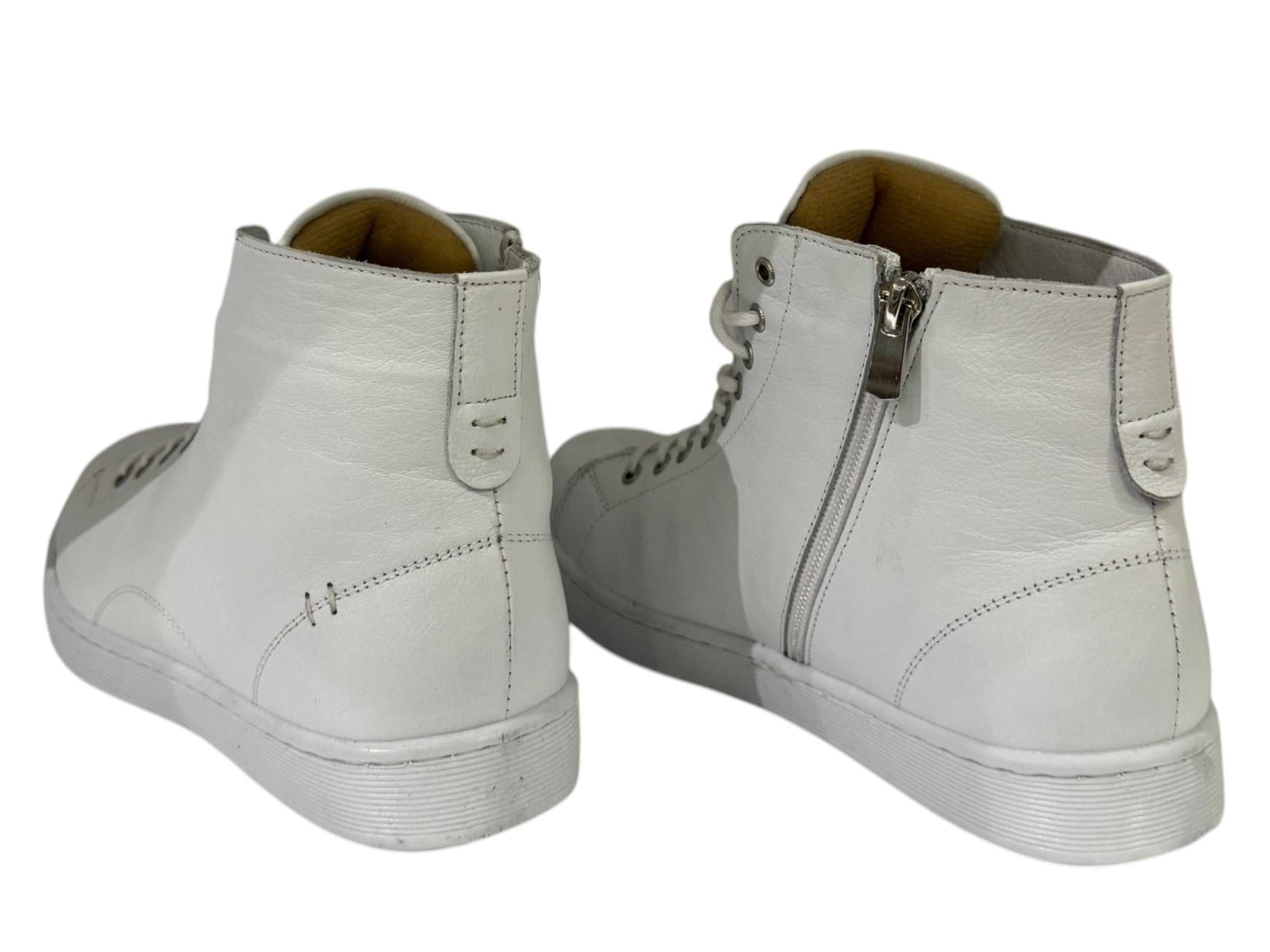 Step Up Your Style with Keila Leather High-Top Sneakers - J-bloomshoes