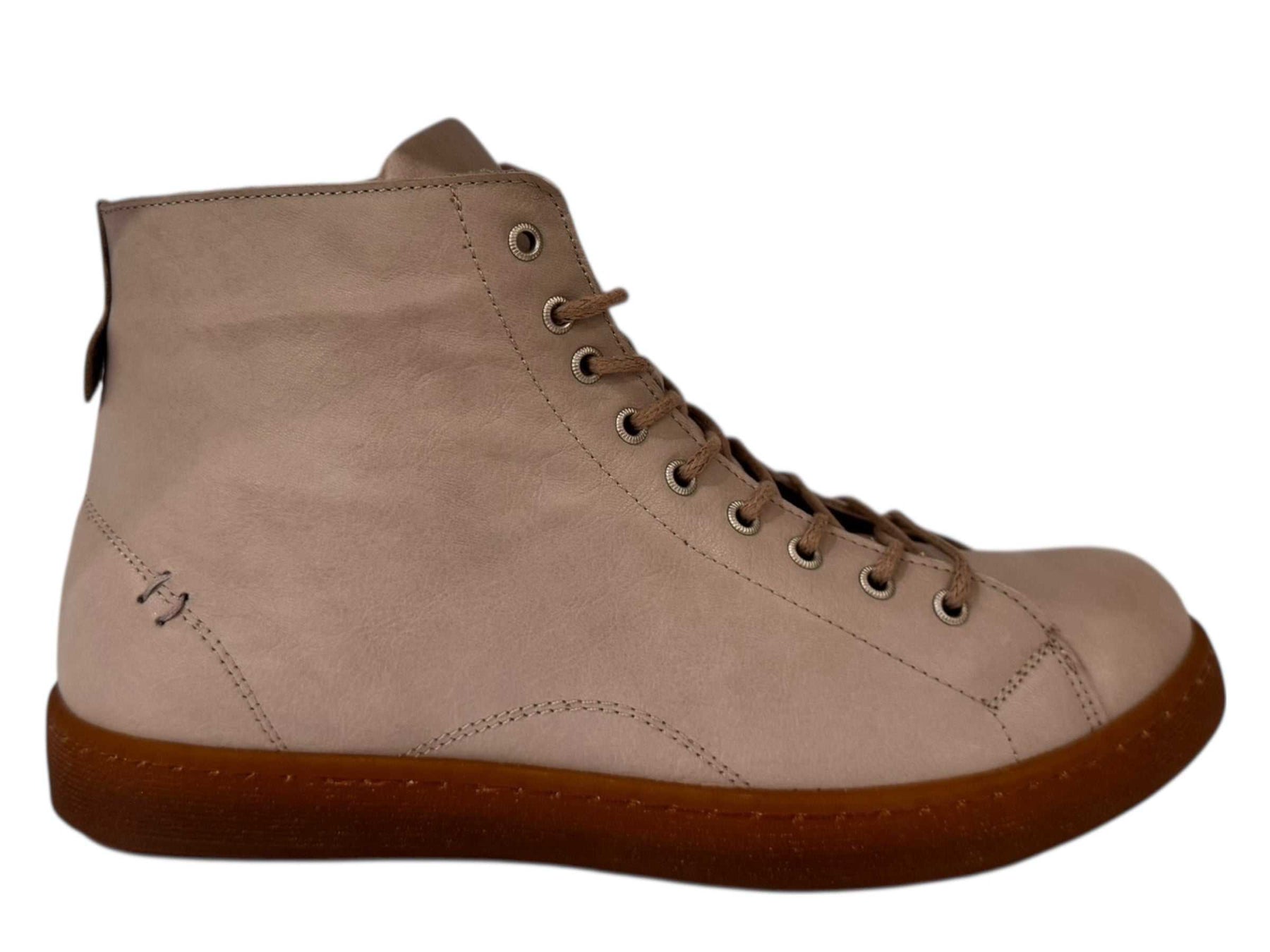Step Up Your Style with Keila Leather High-Top Sneakers - J-bloomshoes