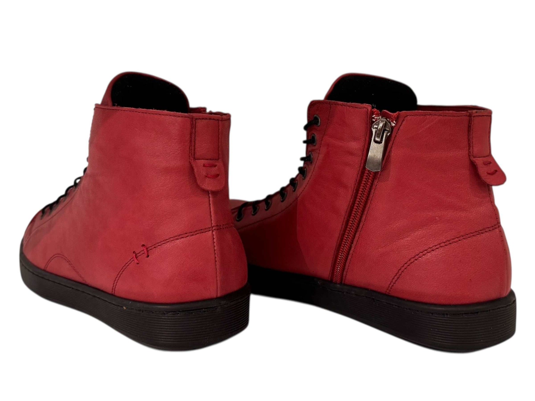 Elevate Your Style with Keila Women's Leather High-Top Sneakers - J-bloomshoes