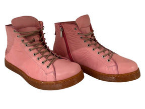 Step Up Your Style with Keila Leather High-Top Sneakers - J-bloomshoes