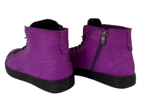 Elevate Your Style with Keila Women's Leather High-Top Sneakers - J-bloomshoes