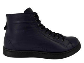 Elevate Your Style with Keila Women's Leather High-Top Sneakers - J-bloomshoes