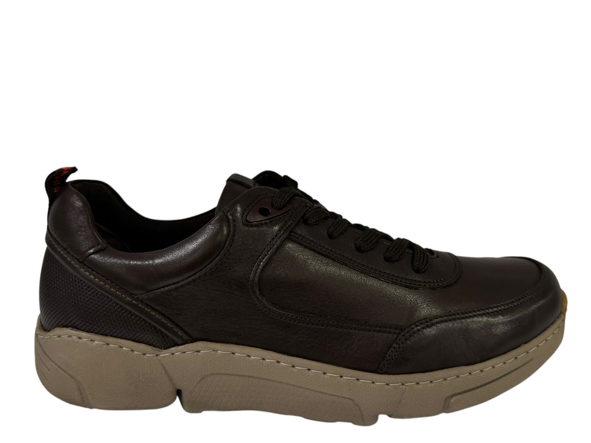 ME-301004 Men’s Leather Slip-On Sneakers with Memory Foam - J-bloomshoes
