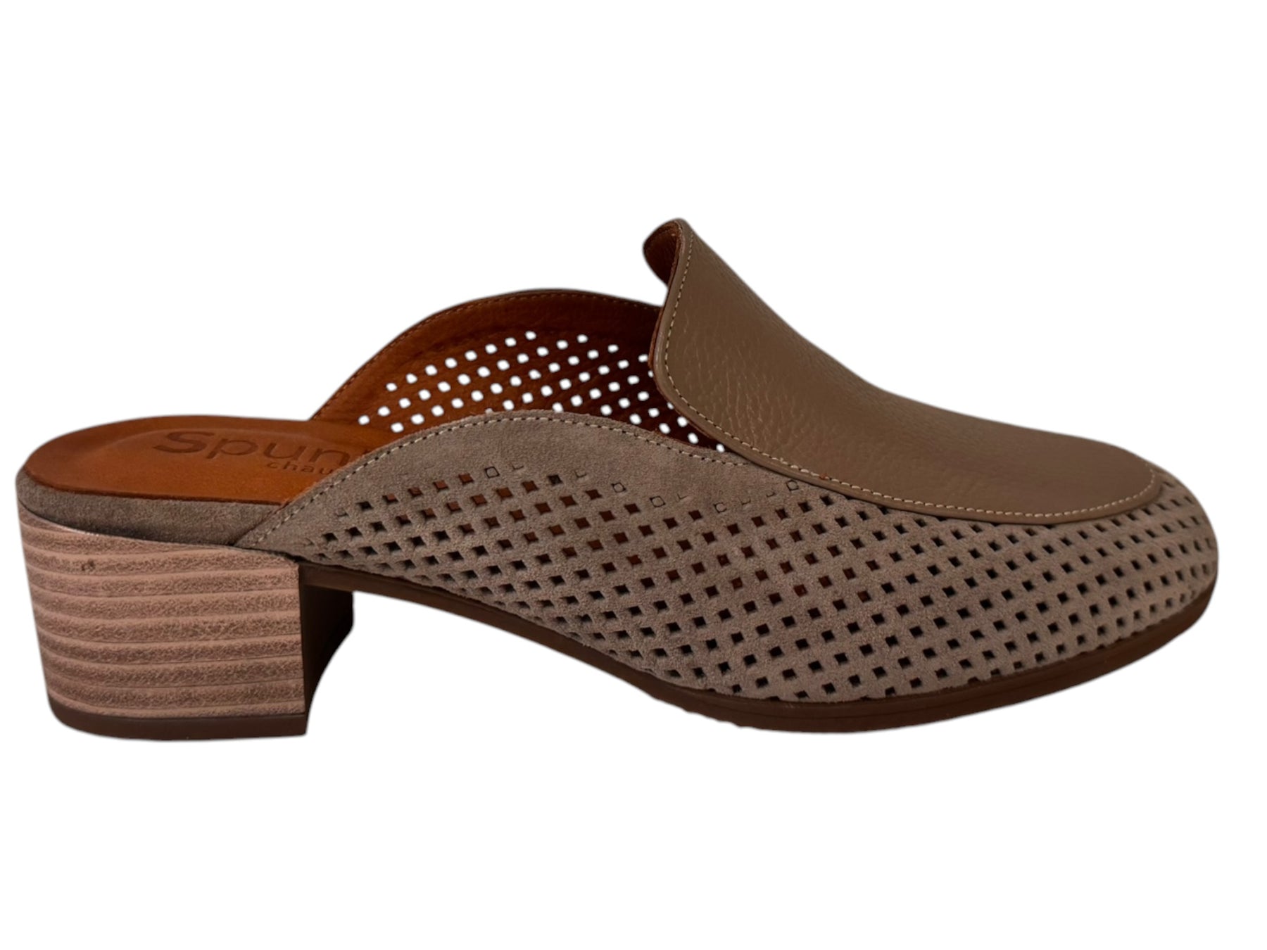 Step into Comfort with Our Small Heel Leather Sandals - J-bloomshoes