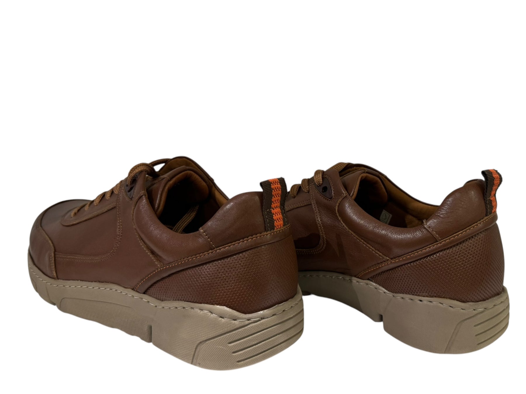 ME-301004 Men’s Leather Slip-On Sneakers with Memory Foam - J-bloomshoes