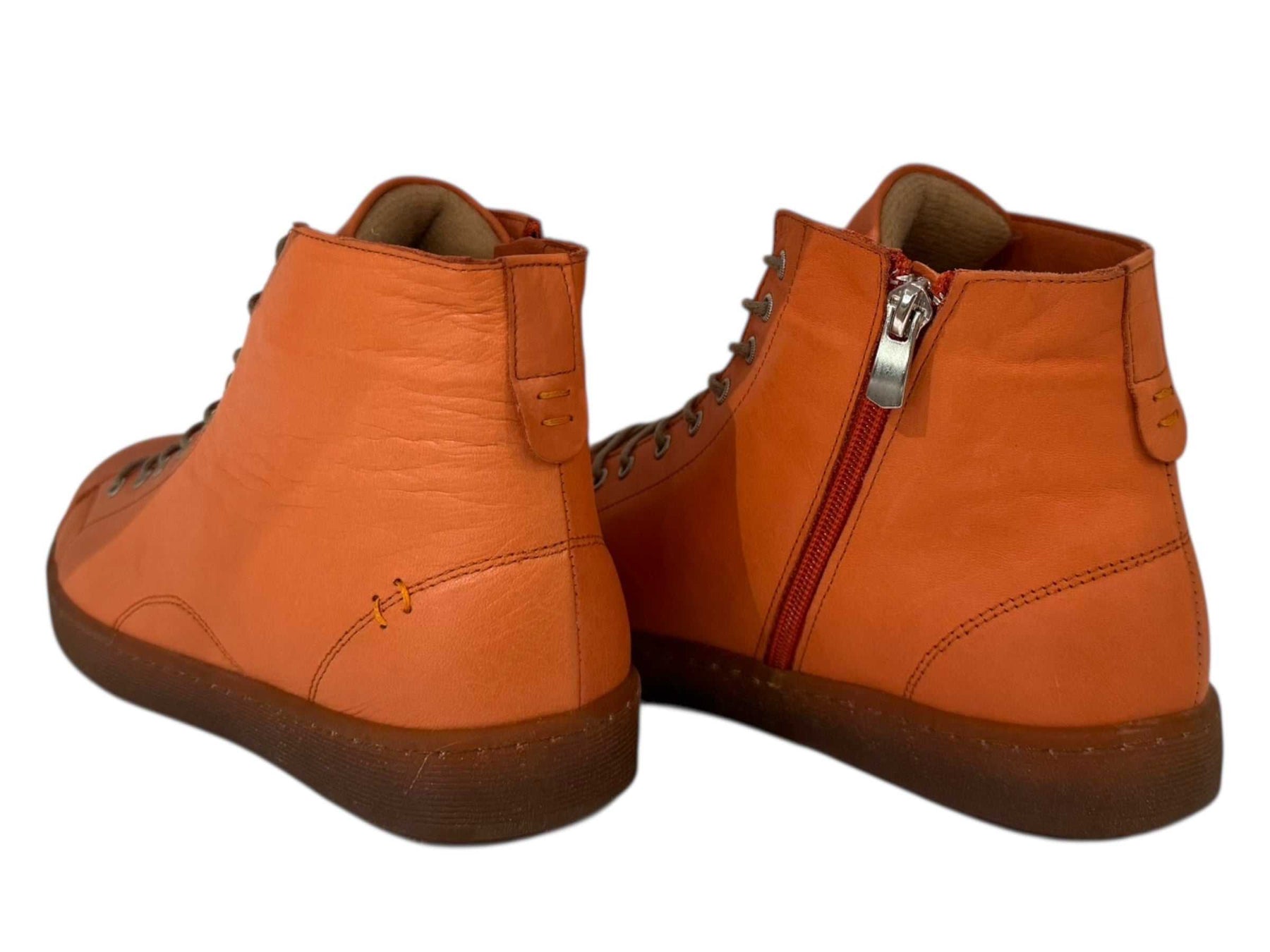 Step Up Your Style with Keila Leather High-Top Sneakers - J-bloomshoes