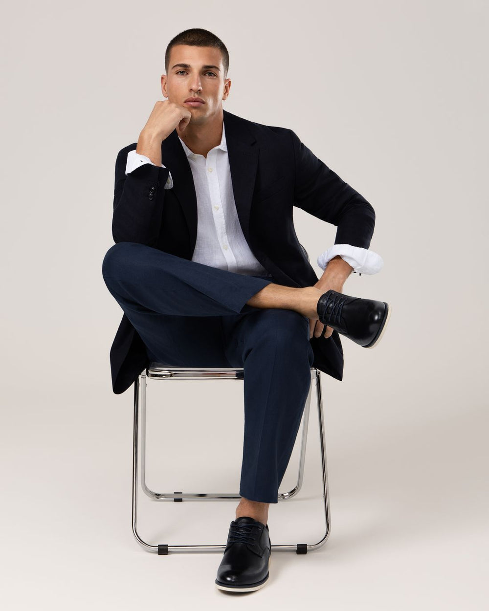Comfortable Men's Leather Shoes - Stylish and Supportive Footwear by Carmela - J-bloomshoes