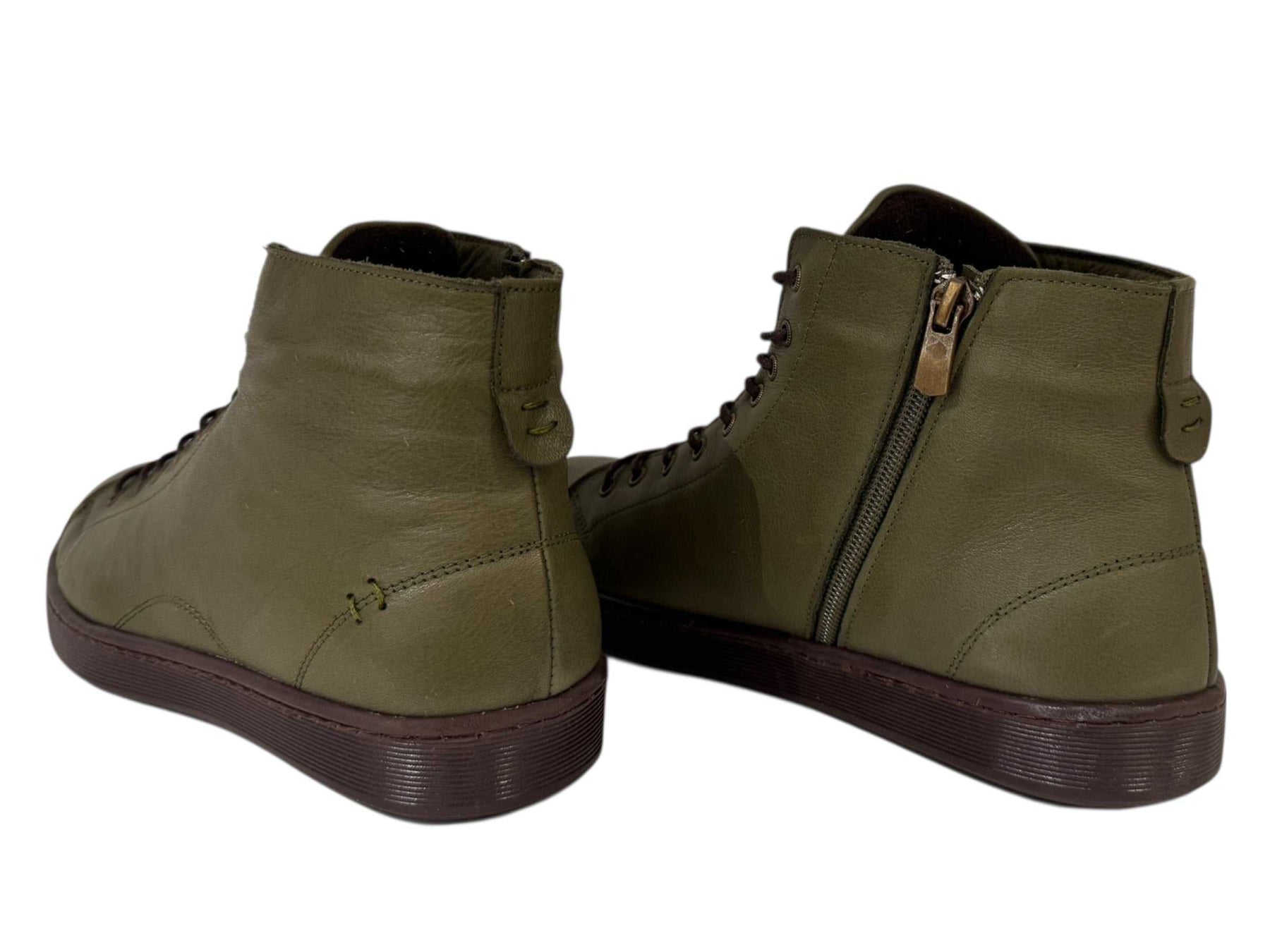 Elevate Your Style with Keila Women's Leather High-Top Sneakers - J-bloomshoes