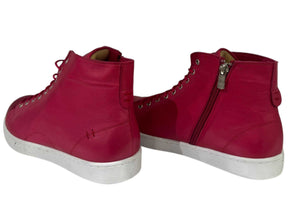 Elevate Your Style with Keila Women's Leather High-Top Sneakers - J-bloomshoes