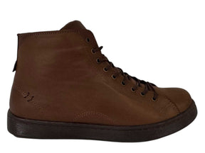 Elevate Your Style with Keila Women's Leather High-Top Sneakers - J-bloomshoes