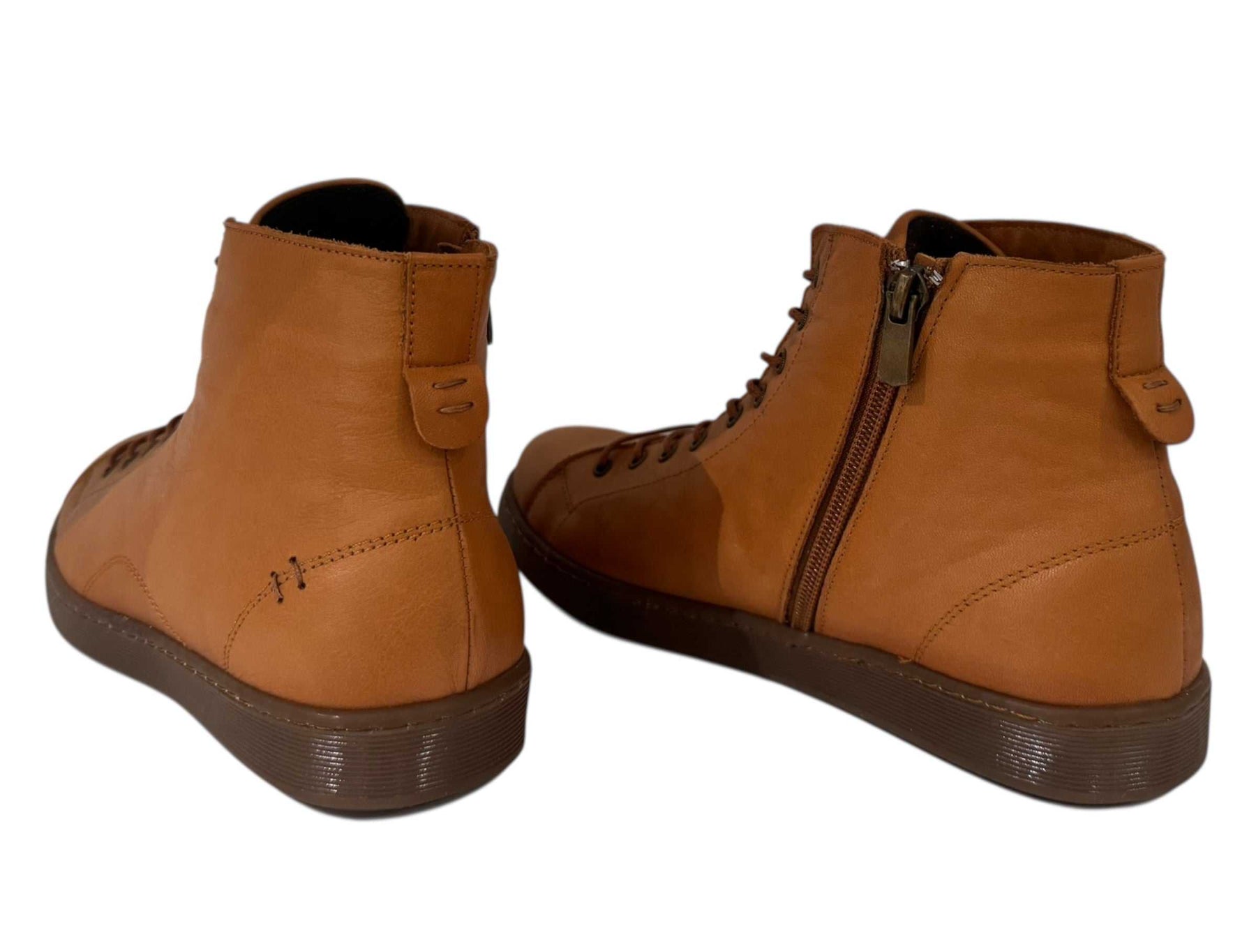 Step Up Your Style with Keila Leather High-Top Sneakers - J-bloomshoes