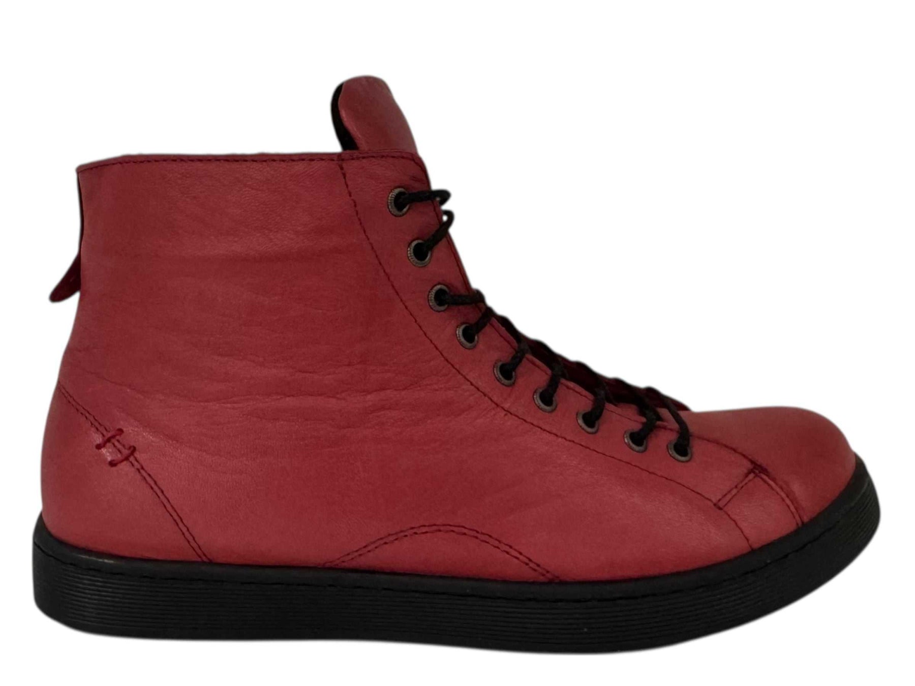Elevate Your Style with Keila Women's Leather High-Top Sneakers - J-bloomshoes