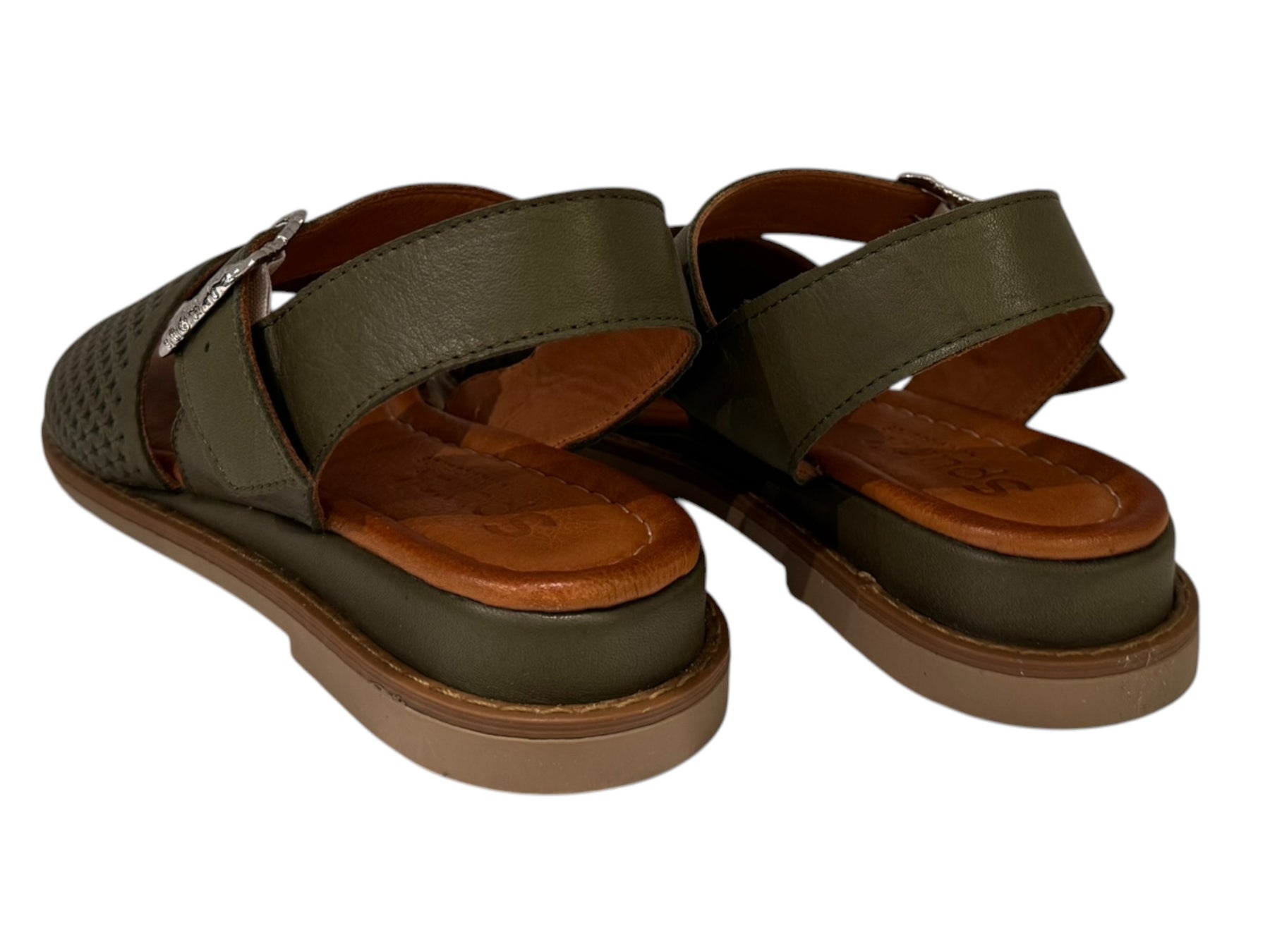 Comfortable Women's Leather Sandals with Small Wedge - Elevate Your Style and Comfort - J-bloomshoes