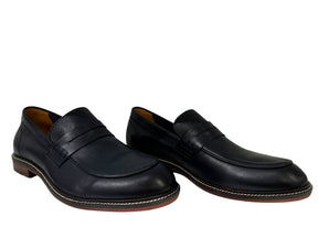 Men’s leather dress loafer-slip-on dress shoes MC-202001 - J-bloomshoes