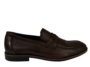 MC-181013 Men's Leather Dress Loafers – Slip-On Dress Shoes | j-bloom