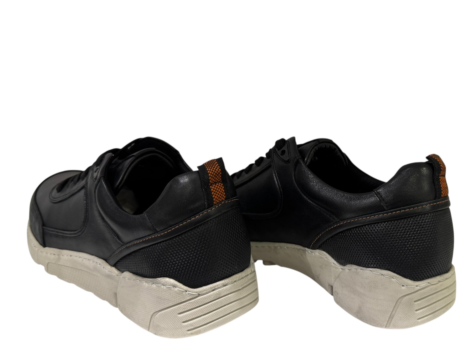 ME-301004 Men’s Leather Slip-On Sneakers with Memory Foam - J-bloomshoes