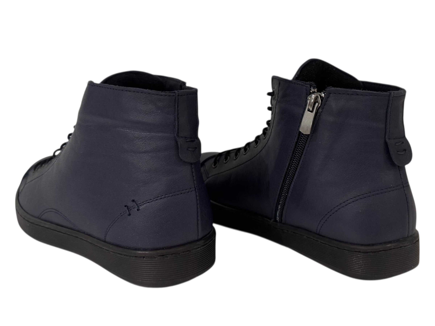 Elevate Your Style with Keila Women's Leather High-Top Sneakers - J-bloomshoes