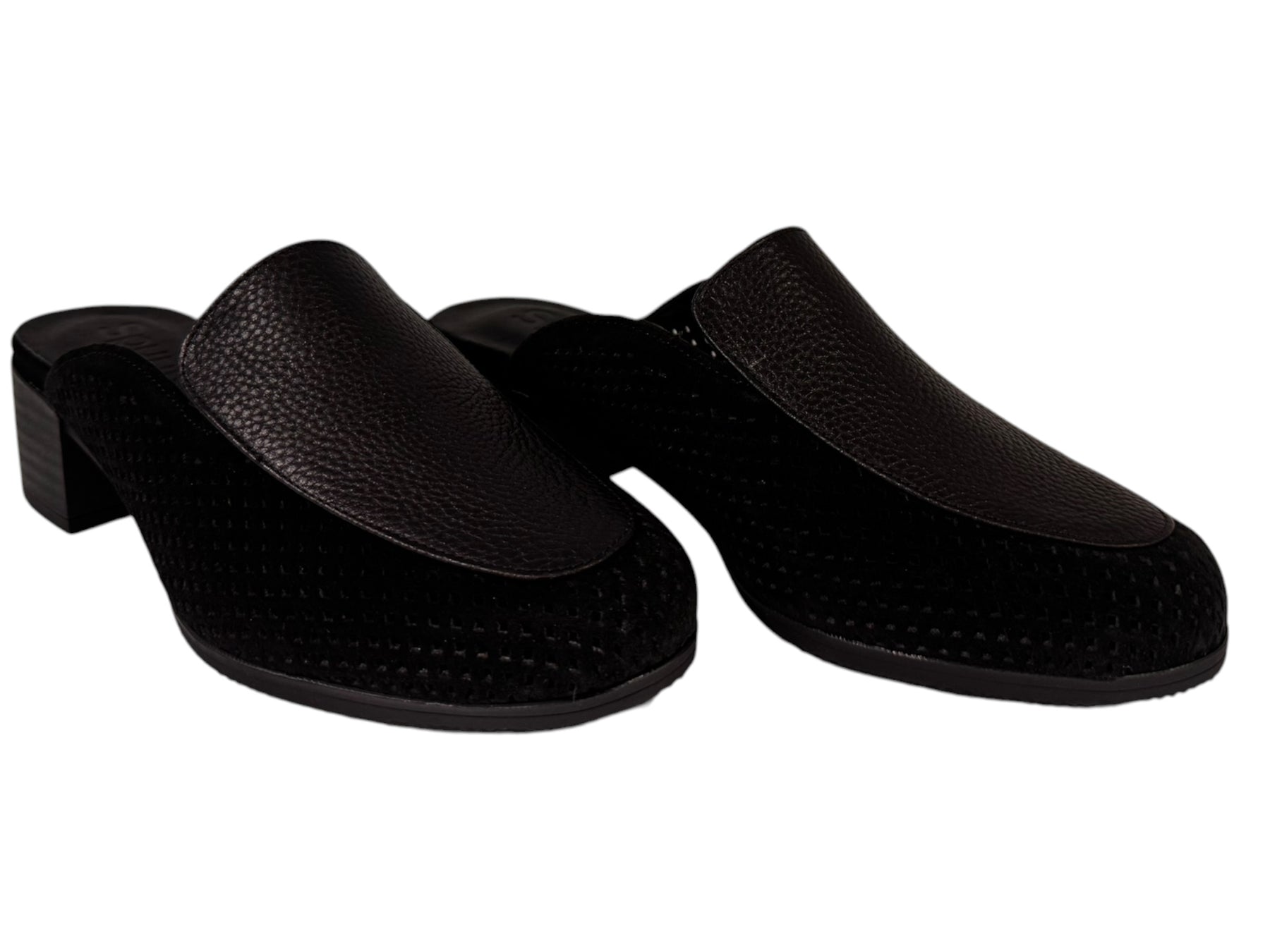 Step into Comfort with Our Small Heel Leather Sandals - J-bloomshoes