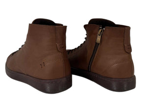 Elevate Your Style with Keila Women's Leather High-Top Sneakers - J-bloomshoes