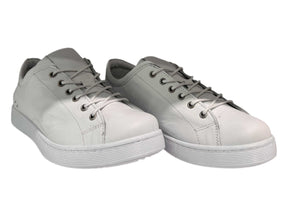 Stylish Women's Leather Sneakers - The Caryl by Spunk - J-bloomshoes