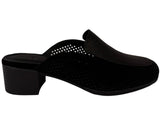 Step into Comfort with Our Small Heel Leather Sandals - J-bloomshoes