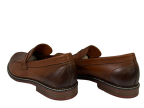 Men’s leather dress loafer-slip-on dress shoes MC-202001 - J-bloomshoes