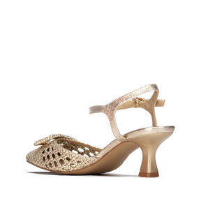 Elegant Women's Pumps with Rhinestone Detail - WC-301003 - J-bloomshoes