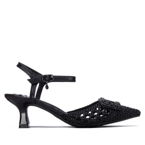 Elegant Women's Pumps with Rhinestone Detail - WC-301003 - J-bloomshoes