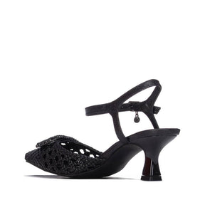 Elegant Women's Pumps with Rhinestone Detail - WC-301003 - J-bloomshoes