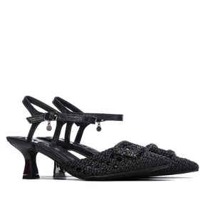 Elegant Women's Pumps with Rhinestone Detail - WC-301003 - J-bloomshoes