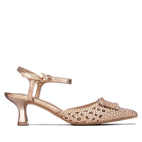 Elegant Women's Pumps with Rhinestone Detail - WC-301003 - J-bloomshoes