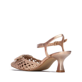 Elegant Women's Pumps with Rhinestone Detail - WC-301003 - J-bloomshoes