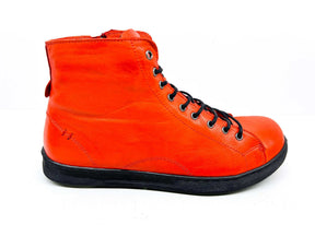Step Up Your Style with Keila Leather High-Top Sneakers - J-bloomshoes