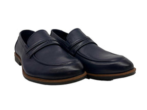 MC-181013 Men's Leather Dress Loafers – Slip-On Dress Shoes | j-bloom - J-bloomshoes