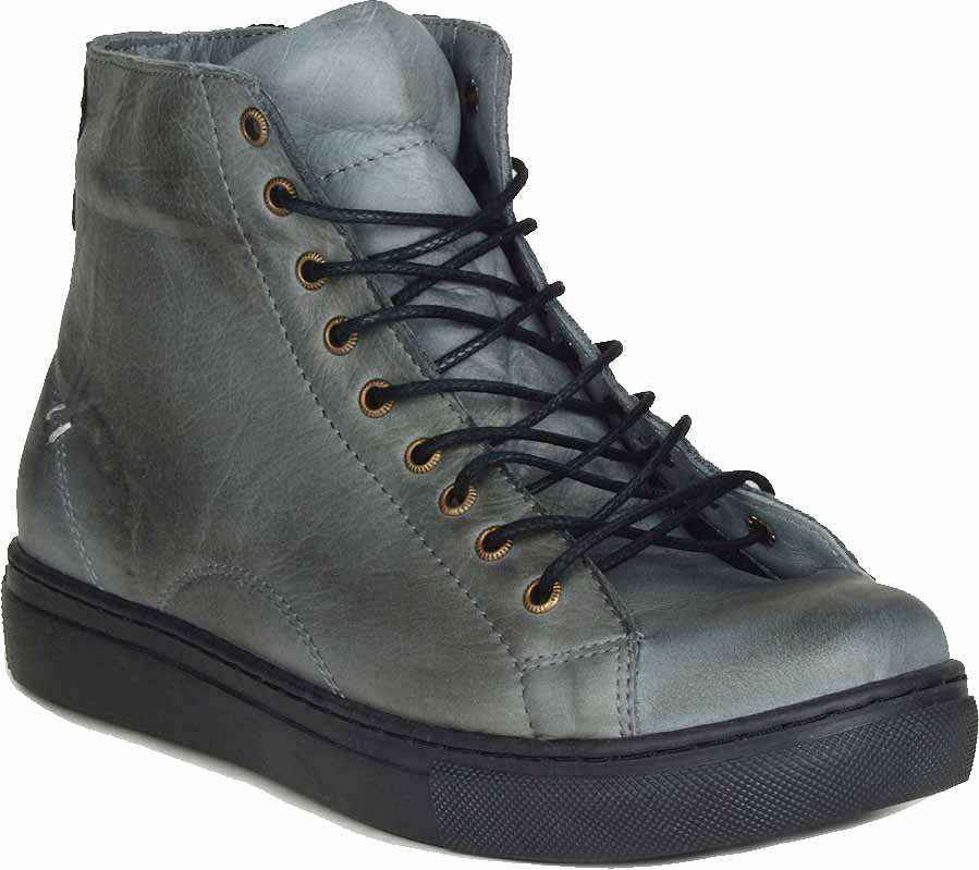 Alfonso Men’s Leather High-Top Sneakers