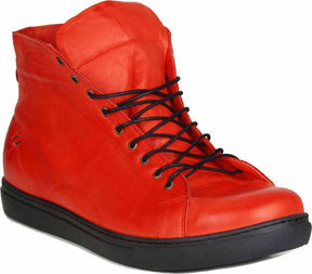 Alfonso Men’s Leather High-Top Sneakers - J-bloomshoes