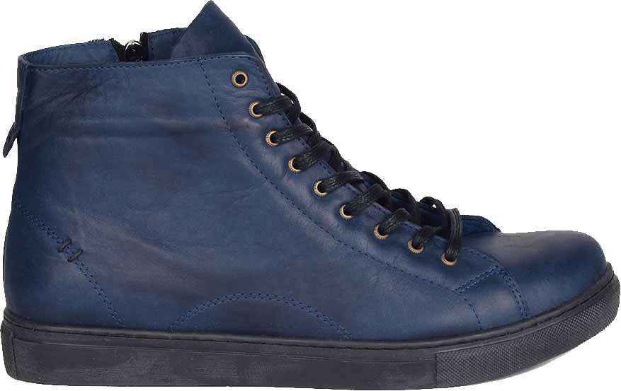 Alfonso Men’s Leather High-Top Sneakers
