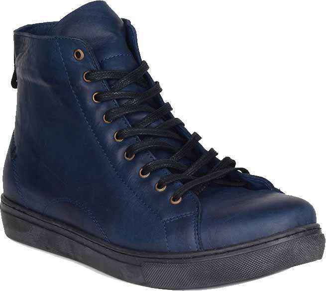 Alfonso Men’s Leather High-Top Sneakers