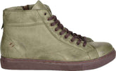 Alfonso Men’s Leather High-Top Sneakers
