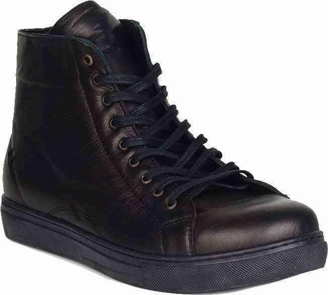 Alfonso Men’s Leather High-Top Sneakers