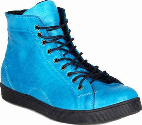 Elevate Your Style with Keila Women's Leather High-Top Sneakers